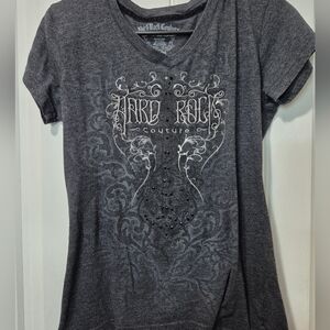 Womens Y2K Hard Rock Couture Hard Rock Cafe T Shirt Size Medium